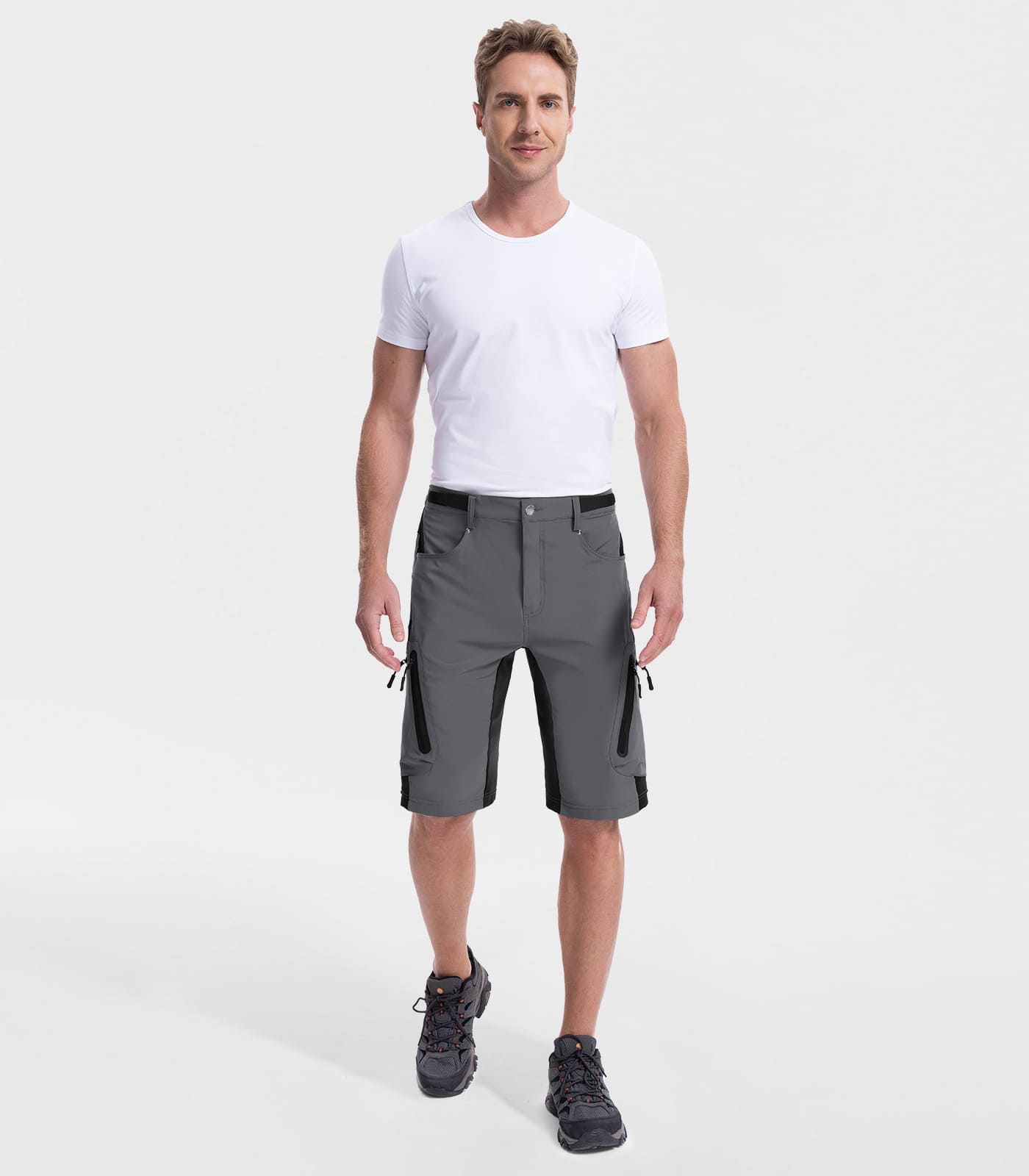 Pantaloncini Cargo da Trekking Uomo - TrailPioneer M001
