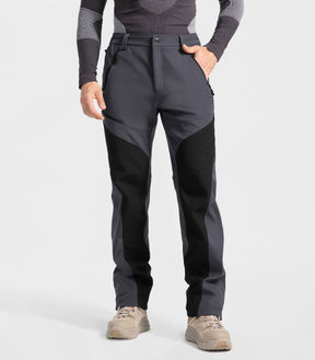 Pantaloni pentru bărbați de schi pe zăpadă căptușiți cu fleece - SnowVenture M055