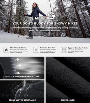 Pantalones de Senderismo para Esquí de Nieve para Mujer - SnowVenture W003