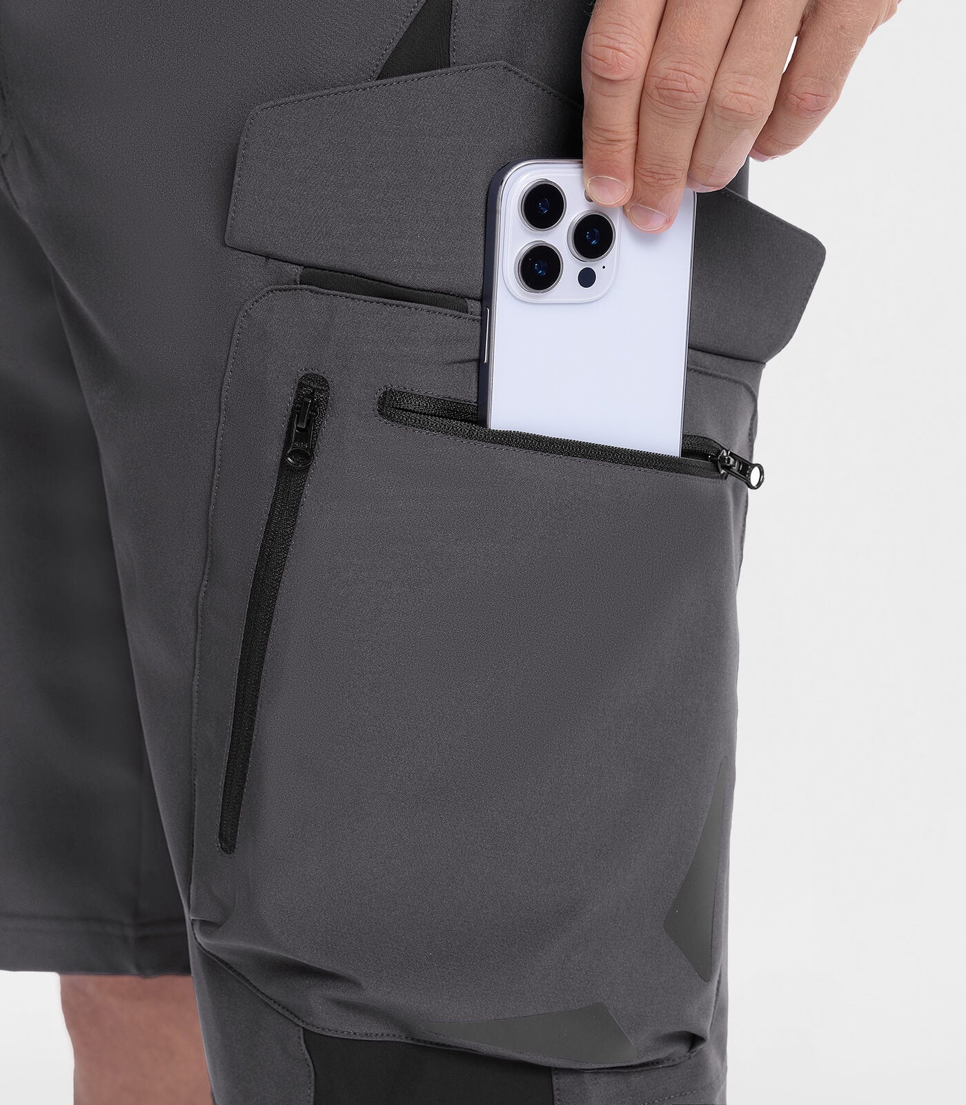 Pantalones cortos holgados para bicicleta de montaña para hombre, de secado rápido y ligero - CycleAir M006