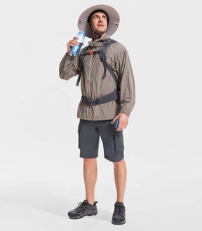 Herren Wander-Cargoshorts mit 7 Taschen, schnelltrocknend, lässig - TrailPioneer M025