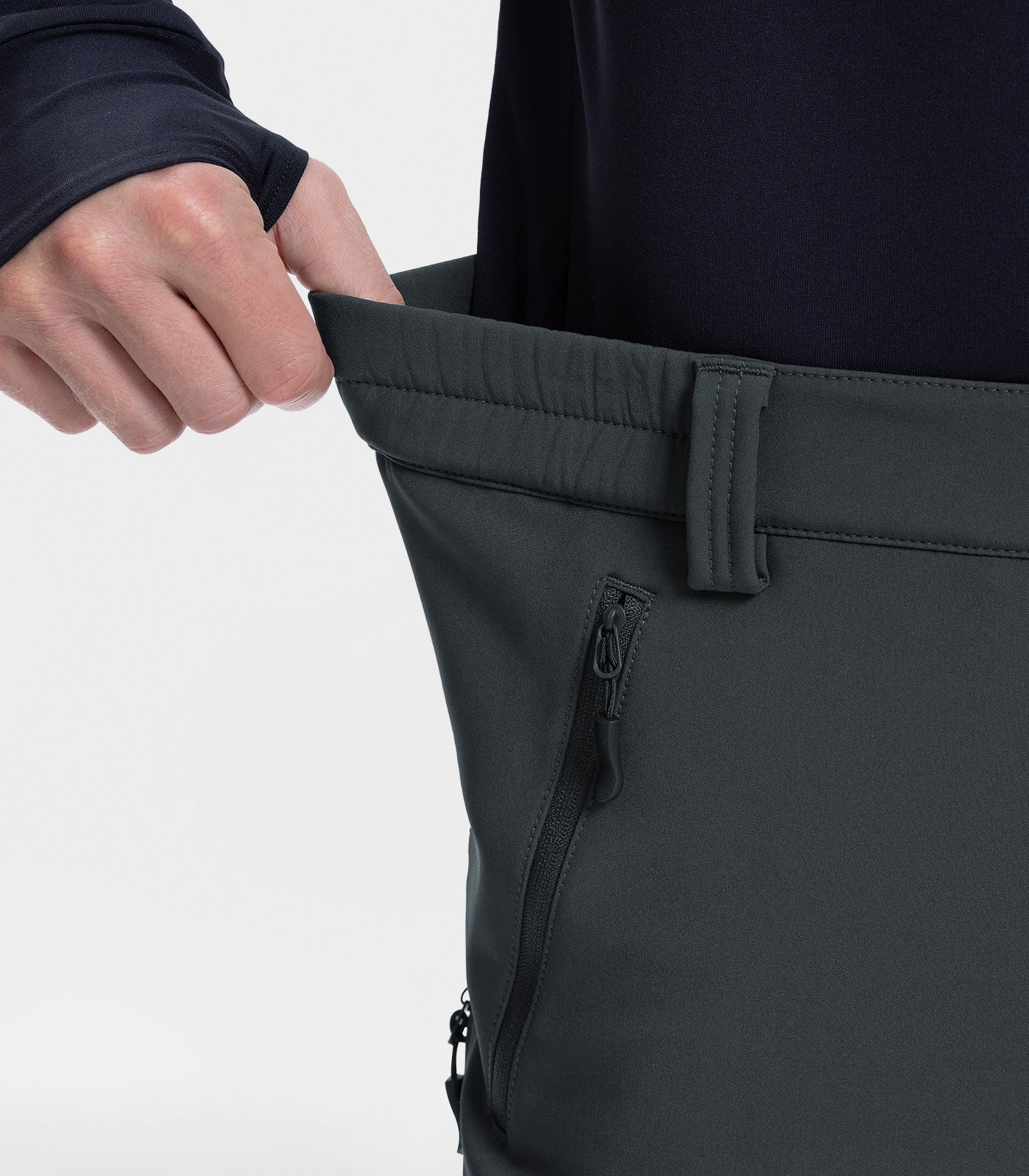 Pantalones de esquí para hombre con forro polar impermeables - SnowVenture M041