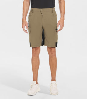 Pantaloncini da trekking cargo da uomo con 5 tasche asciugatura rapida - TrailPioneer M013