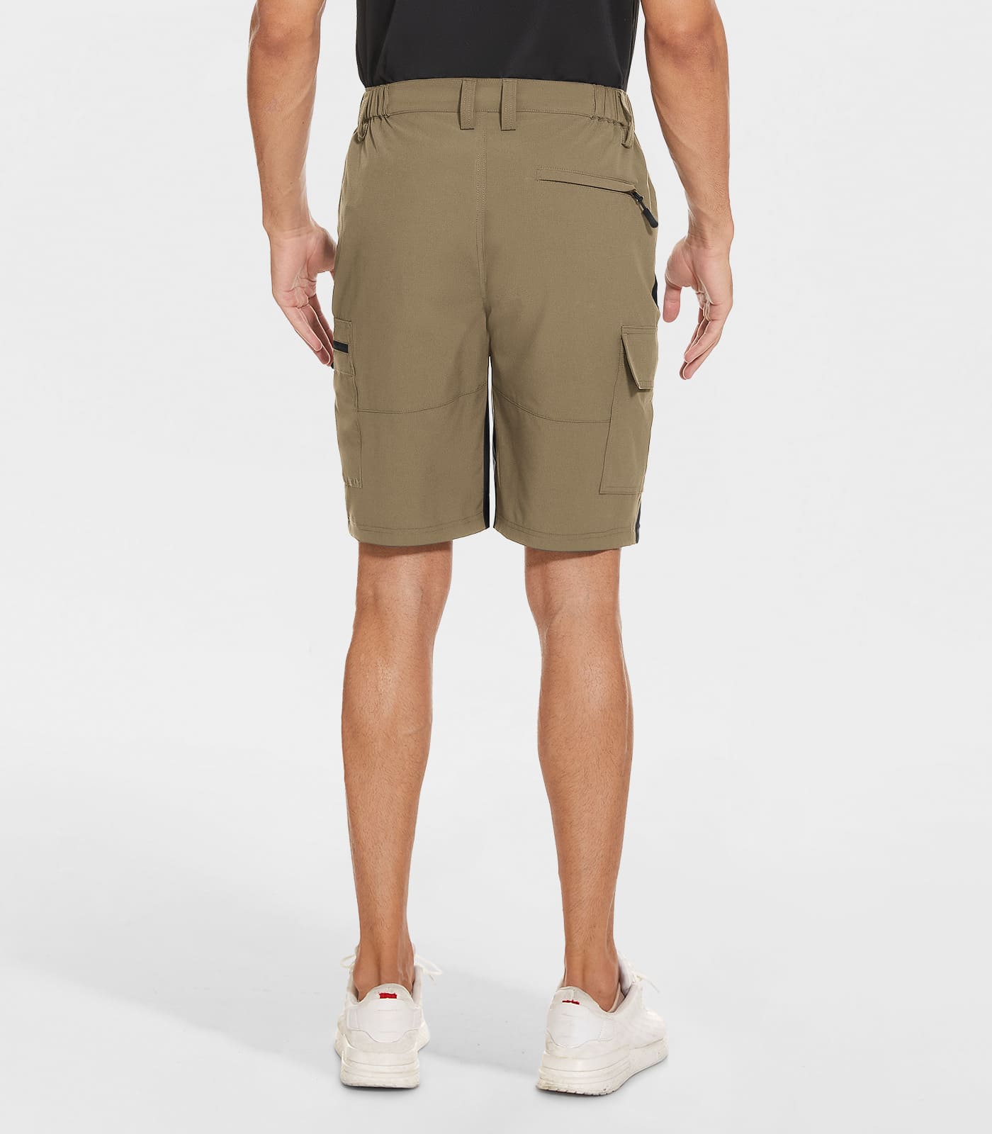 Pantaloncini da trekking cargo da uomo con 5 tasche asciugatura rapida - TrailPioneer M013