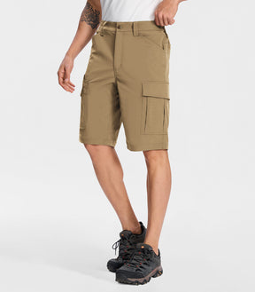 Pantaloni scurți cargo pentru drumeții bărbați - TrailPioneer M043