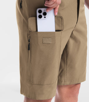 Herren Cargo Wander-Shorts Leicht Wasserabweisend - TrailPioneer M026