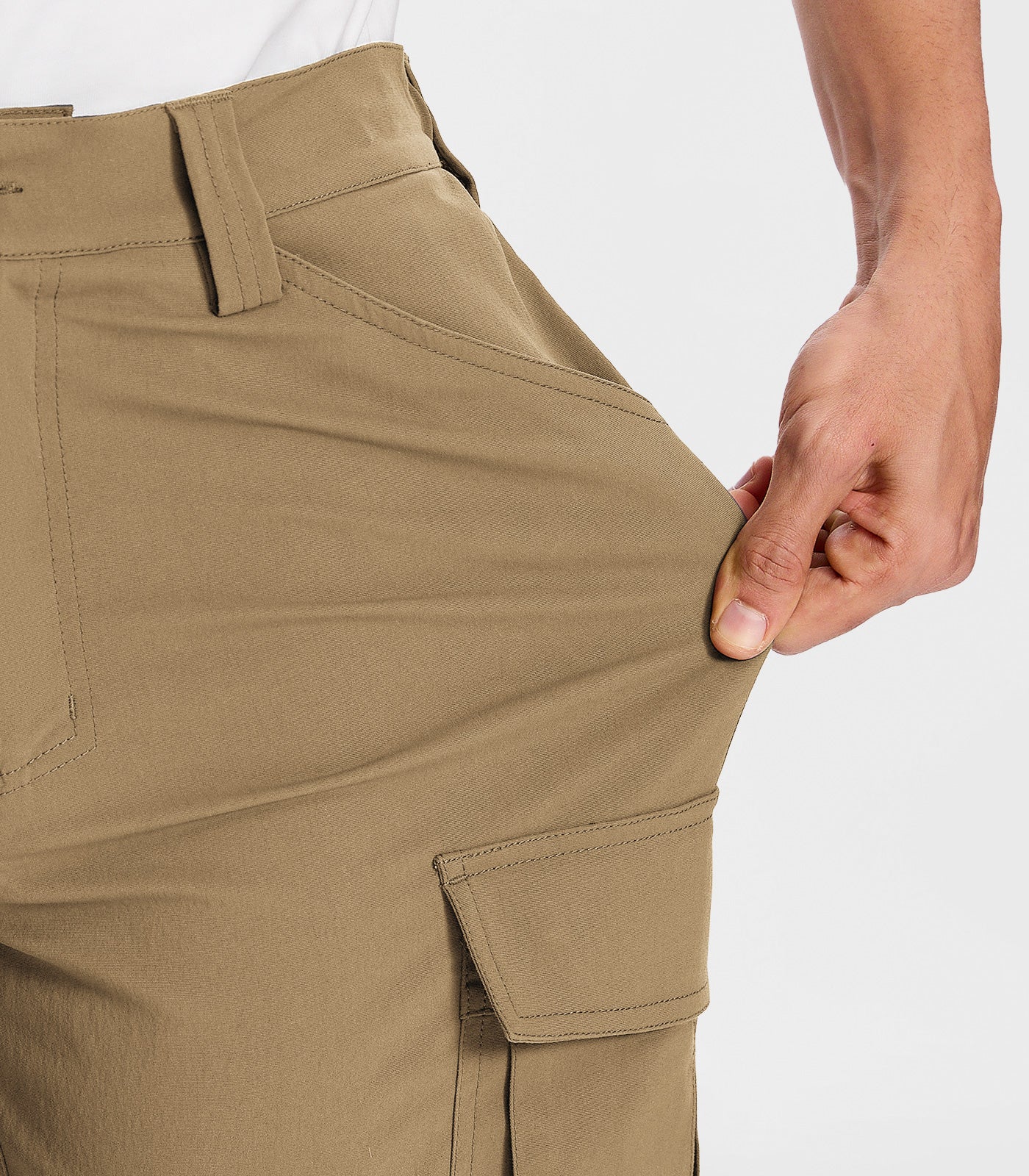Pantaloni scurți cargo pentru drumeții bărbați - TrailPioneer M043