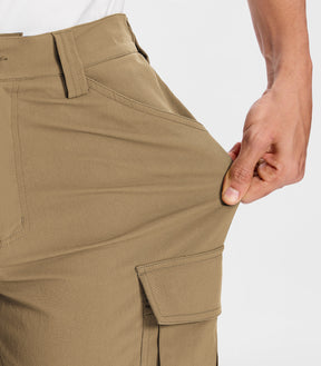 Pantaloni scurți cargo pentru drumeții bărbați - TrailPioneer M043