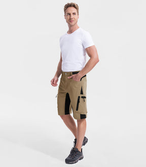 Pantaloncini Cargo da Trekking Uomo - TrailPioneer M001