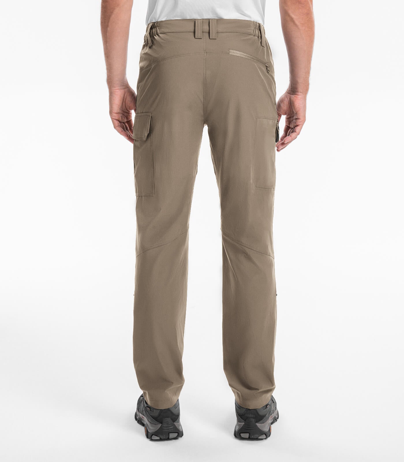 Pantalones Cargo de Senderismo para Hombre Resistente al Agua de Secado Rápido - HikerFlex M033