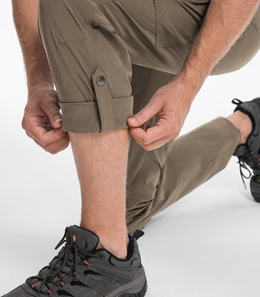 Pantalones Cargo de Senderismo para Hombre Resistente al Agua de Secado Rápido - HikerFlex M033