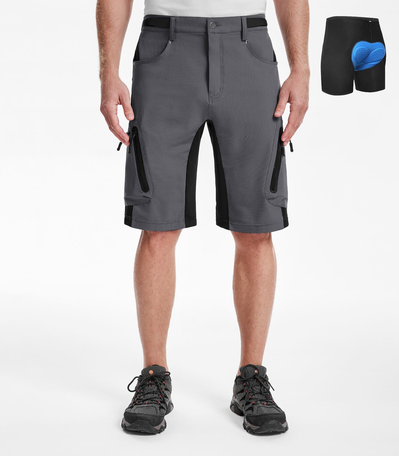 Herren Gepolsterte Mountainbike-Shorts - CycleAir M001
