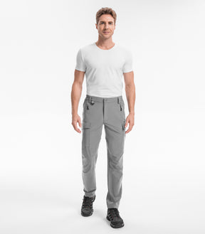 Pantalones Cargo de Senderismo para Hombre Resistente al Agua de Secado Rápido - HikerFlex M033