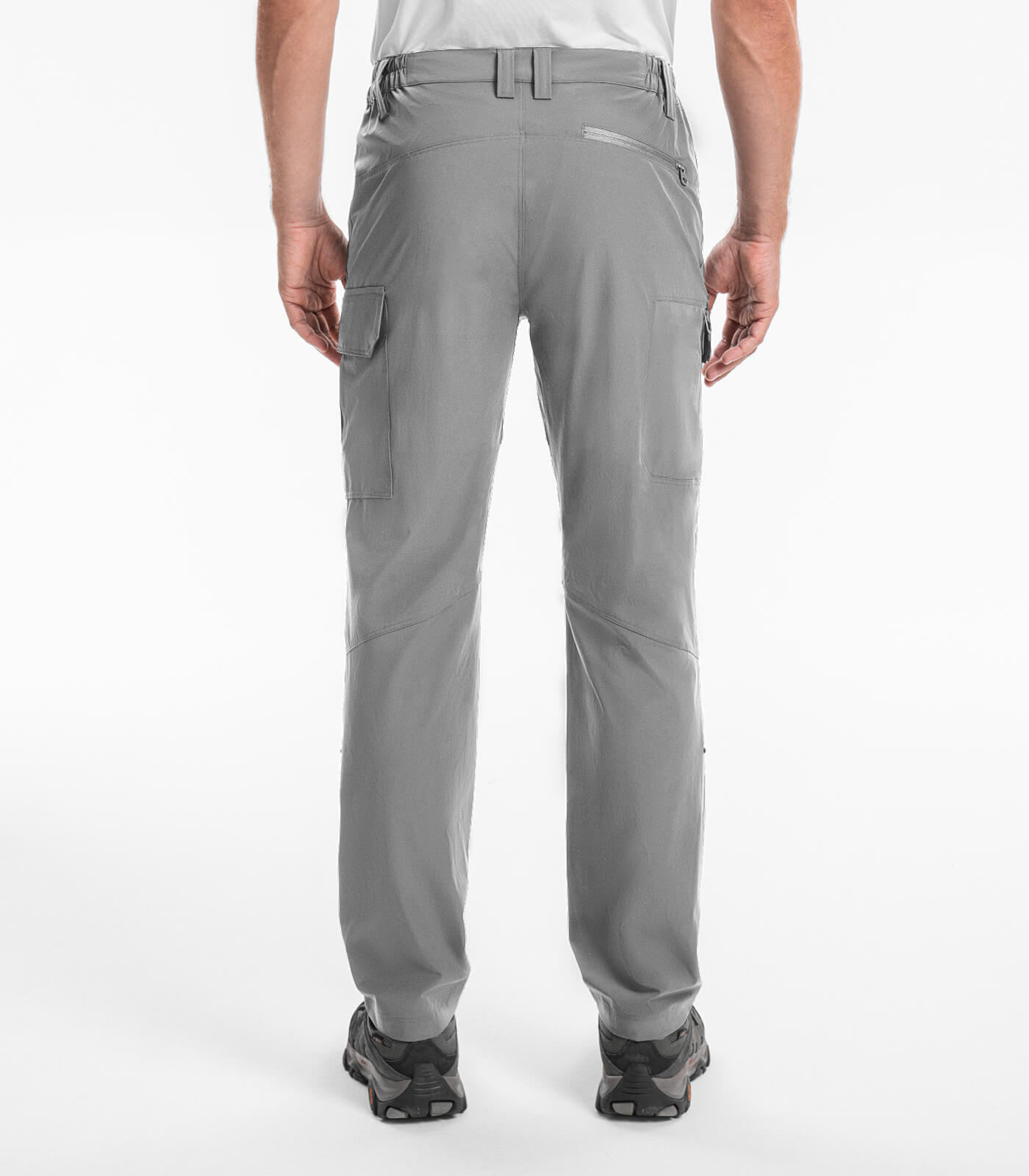 Pantalones Cargo de Senderismo para Hombre Resistente al Agua de Secado Rápido - HikerFlex M033