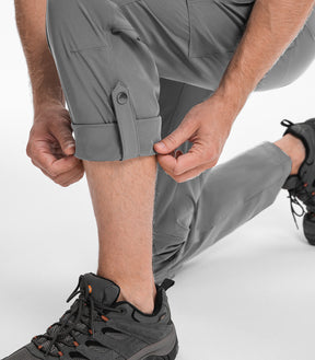 Pantalones Cargo de Senderismo para Hombre Resistente al Agua de Secado Rápido - HikerFlex M033