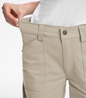 Women's Cargo Capris Pants High Waist Waterproof Hiking - HikerFlex W012