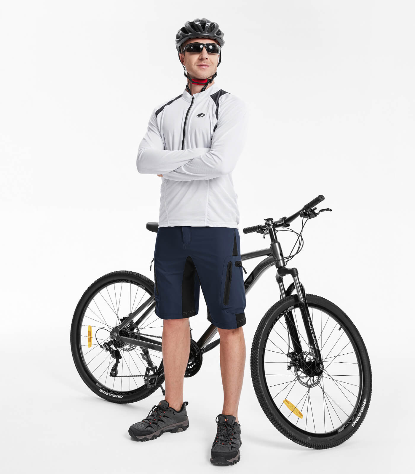 Herren Gepolsterte Mountainbike-Shorts - CycleAir M001