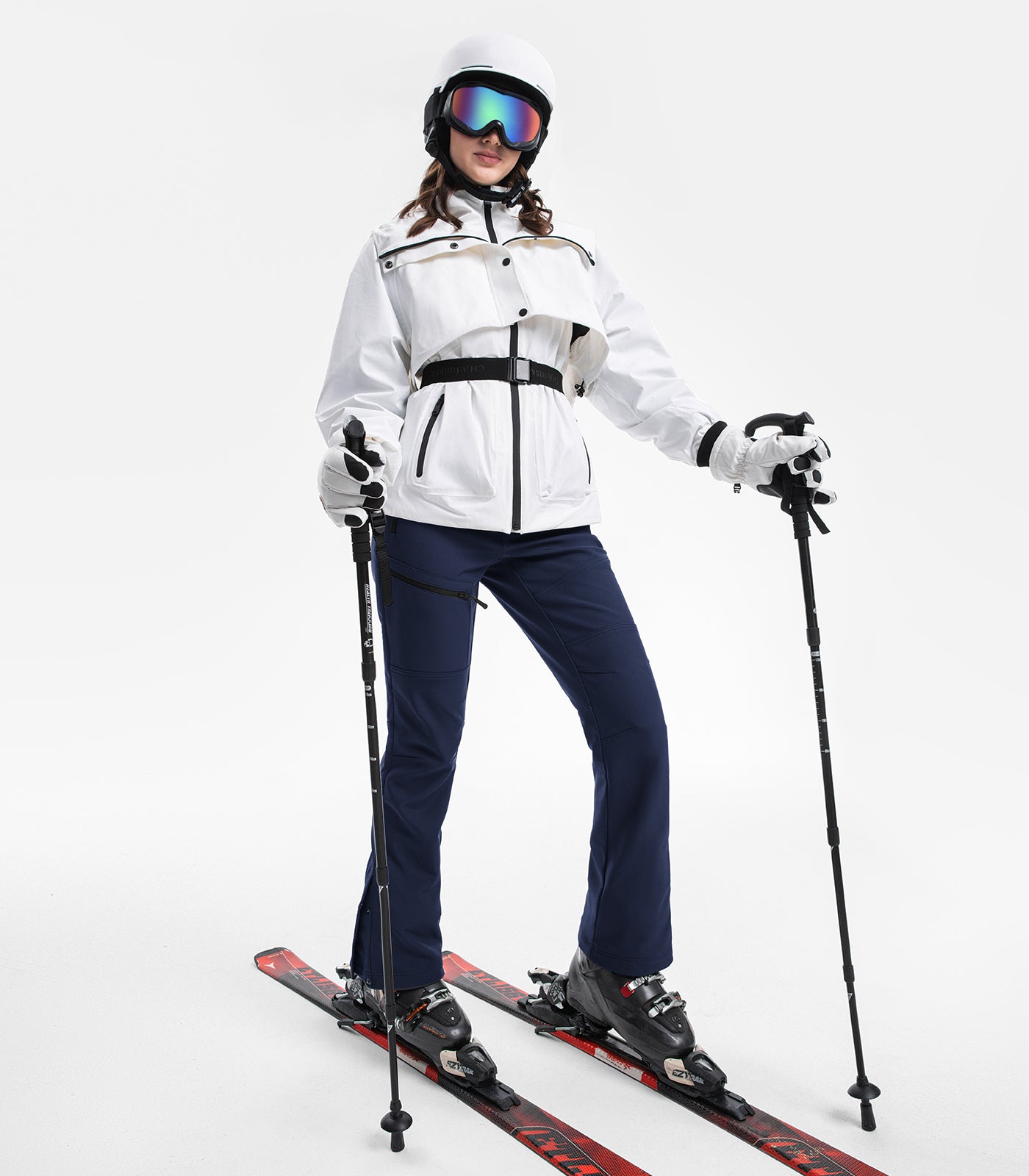 Damen Schneeski Flare Wanderhose - SnowVenture W021
