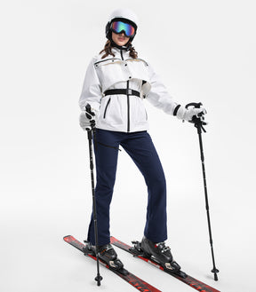 Damen Schneeski Flare Wanderhose - SnowVenture W021