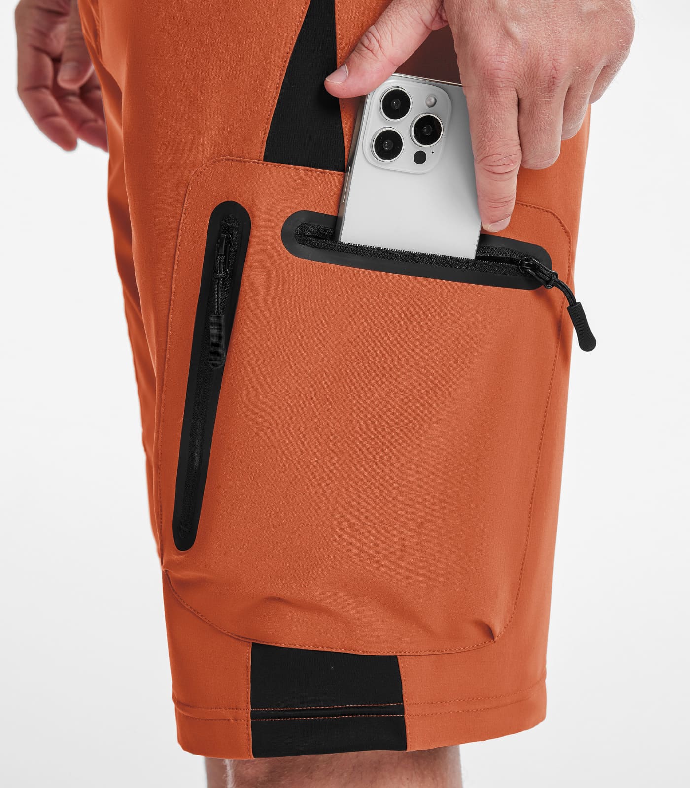 Pantaloncini Cargo da Trekking Uomo - TrailPioneer M001