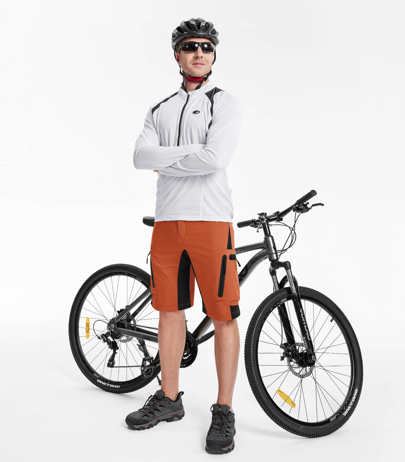 Herren Gepolsterte Mountainbike-Shorts - CycleAir M001