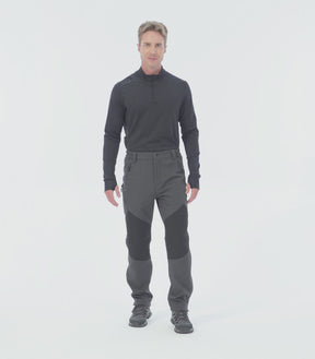 Pantalones de esquí para hombre con forro polar impermeables - SnowVenture M041