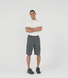 Pantaloni scurți cargo pentru drumeții bărbați - TrailPioneer M043