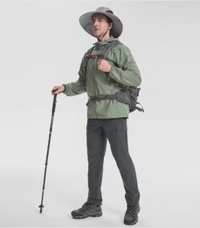 Pantalones Cargo de Senderismo para Hombre Resistente al Agua de Secado Rápido - HikerFlex M033