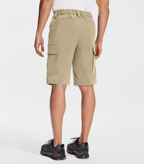 Pantaloni scurți cargo pentru drumeții bărbați - TrailPioneer M043