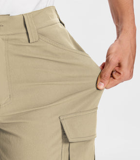 Pantaloni scurți cargo pentru drumeții bărbați - TrailPioneer M043