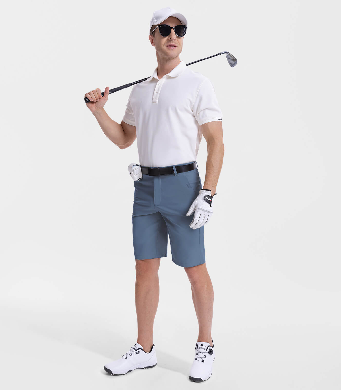 Shorts décontractés pour golf pour hommes 7" 10" à séchage rapide - SwingLuxe M032